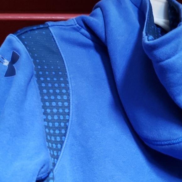 UNDER ARMOUR BLUE HOODIE SIZE G - Picture 6 of 8